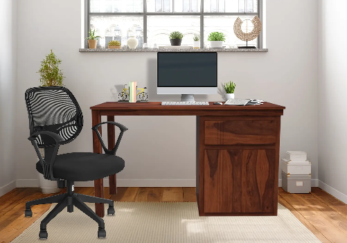 Oliver Study Desk and Revolving Chair Combo